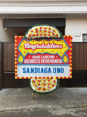Papan Bunga Opening sungai lulut