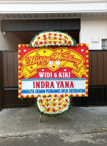 Papan Bunga Pernikahan sungai lulut